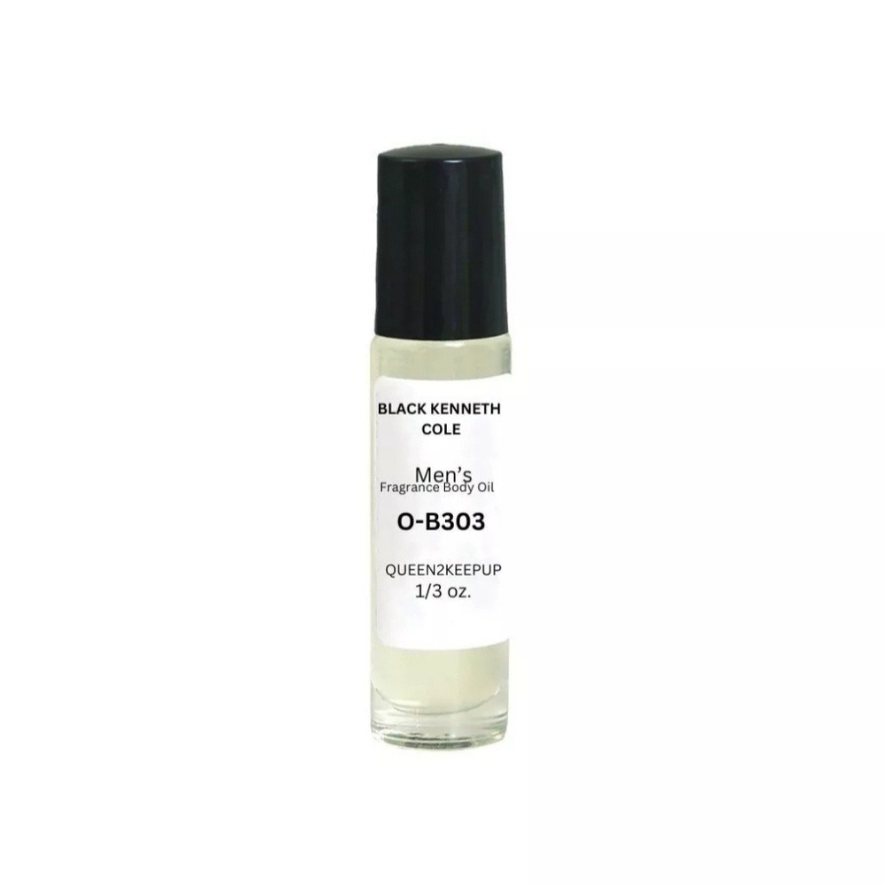 Black Kenneth Cole (Men) Body Oil 10 ml Fragrance Similar All Natural 1/3 oz